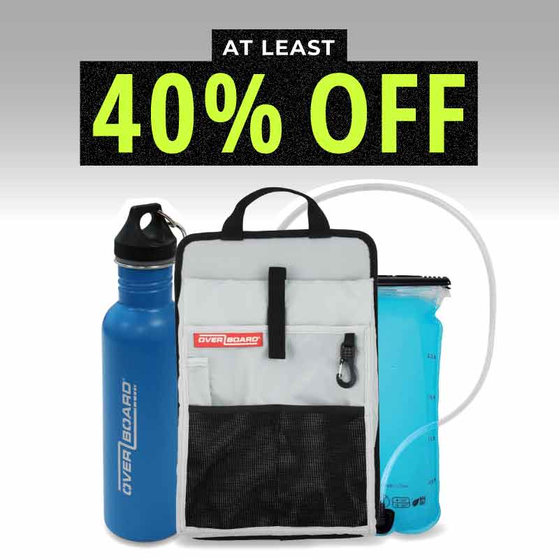 OverBoard Black Friday | At Least 40% Off All Backpack Accessories with Free Returns!