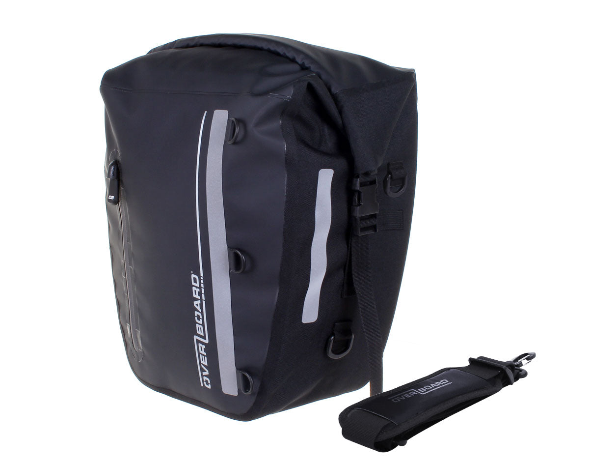 OverBoard Classic Waterproof Bike Pannier - 17 Litres | OB1159BLK