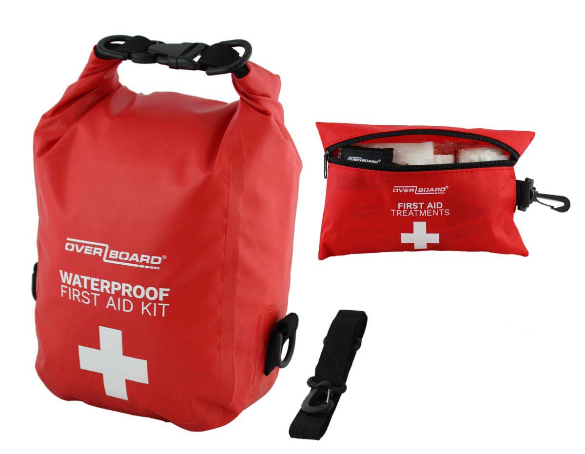 Waterproof First Aid Bag with Treatments - 3 Litres | OB1213R