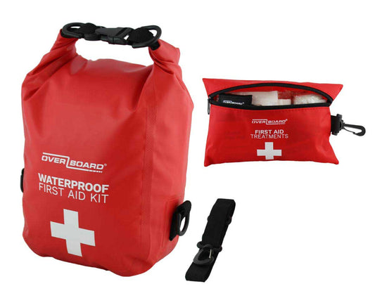 Waterproof First Aid Bag with Treatments - 3 Litres | OB1213R