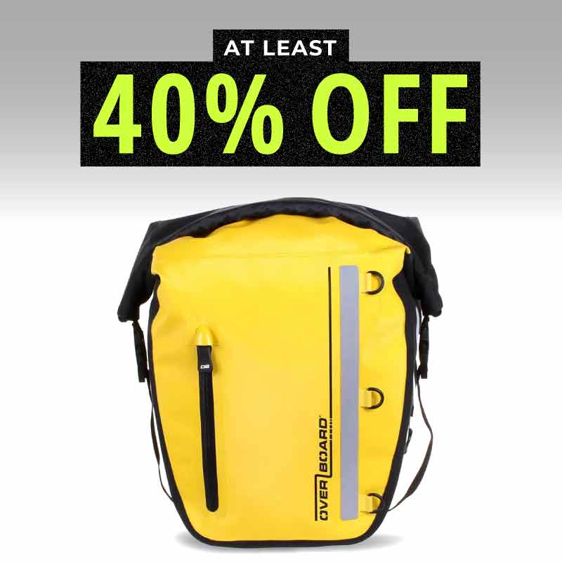 OverBoard Black Friday | At Least 40% Off All Waterproof Cycling Bags with Free Returns!