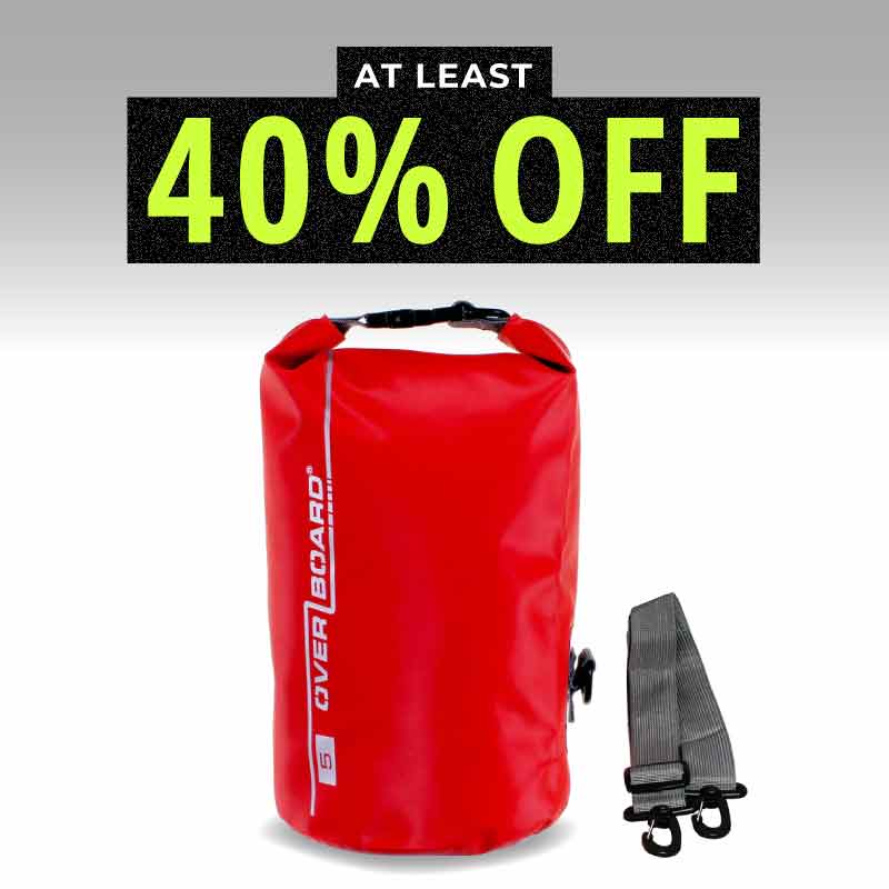 OverBoard Black Friday | At Least 40% Off All Waterproof Dry Bags with Free Returns!