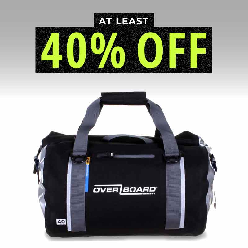 OverBoard Black Friday | At Least 40% Off All Waterproof Duffels with Free Returns!